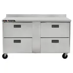 image of Centerline by Traulsen CLUC-60F-DW-WT 60" 4 Drawers Worktop Freezer, 17 cu. ft.