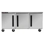 image of Traulsen C Series CLUC-72R-SD-LLL 72" 3 Solid Door Undercounter Refrigerator, 18.8 cu. ft.