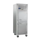 image of Traulsen G10042-032 30" 1-Section Pass-Thru Refrigerator w/ 4 Half Solid Doors (right hinged), R290, 24.7 cu. ft.