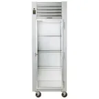image of Traulsen G11010 30" One Section Reach-In Refrigerator w/ Right Hinged Glass Door, Top Mount, 23.57 cu. ft.