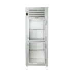 image of Traulsen G17005P 30" 1-Section Pass-Thru Refrigerator w/ 4 Half Glass-Solid Doors (right/left hinged), R-450A, 25.3 cu. ft.