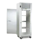 image of Traulsen G17054-032 30" 1-Section Pass-Thru Refrigerator w/ 2 Glass-Solid Doors (left hinged), R290, 25.3 cu. ft.