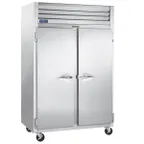 image of Traulsen G20010-032 52" 2-Section Reach-In Refrigerator w/ 2 Solid Doors (hinged left/right), Top Mount, 46 cu. ft.