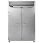 image of Traulsen G20010 52" Two Section Reach-In Refrigerator w/ 2 Solid Doors (hinged left/right), Top Mount, 46 cu. ft.