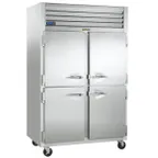 image of Traulsen G20044-032 52" 2-Section Pass-Thru Refrigerator w/ 4 Solid Doors (left/right hinged), R450A, 48.87 cu. ft.