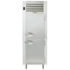 image of Traulsen RDH132WUT-HHS 1-Section 2-Door Half Stainless Dual Temp Cabinet 22 Cu Ft 34-35" Depth