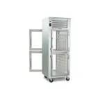 image of Traulsen RHT126WP-HHG 30" 1-Section Pass-Thru Refrigerator w/ 4 Half Glass Doors, Remote, 20.65 cu. ft.