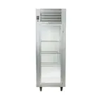 image of Traulsen RHT132D-FHG 24" 1-Section Reach-In Refrigerator w/ Glass Door, Remote, 19.17 cu. ft.