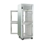 image of Traulsen RHT132WPUT-HHG 30" 1-Section Pass-Thru Refrigerator w/ 4 Half Glass Doors, Top Mount, 25.73 cu. ft.