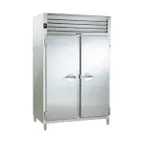 image of Traulsen RHT232W-FHS 58" Two Section Reach-In Refrigerator w/ 2 Solid Doors, Remote, 50.5 cu. ft.
