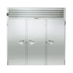 image of Traulsen RHT332N-FHS 76" 3-Section Reach-In Refrigerator w/ 3 Solid Doors, Remote, 69.35 cu. ft.