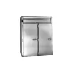 image of Traulsen RIH232L-FHS Two Section Roll-In Heated Cabinet with Full Height Solid Doors, 66" Pan Racks, 74.3 cu. ft.