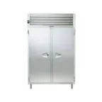 image of Traulsen RLT232N-FHS 52" 2-Section Reach-In Freezer, 2 Solid Doors, 46 cu. ft., Stainless Steel