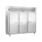 image of Traulsen RLT332W-FHS 86" 3-Solid Door Reach-In Freezer, Remote, 77.5 cu. ft., Stainless Steel