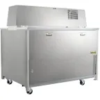 image of Traulsen RMC58S4 58" Single Sided Milk Cooler, Forced Air, 16 Crates Capacity