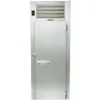 image of Traulsen RR132L-COR02 35" One Section Roll-In Refrigerator w/ Right Hinged Solid Door, Self-Contained, Correctional Package, 36 cu. ft.