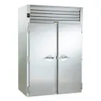image of Traulsen RR232LP-COR01 68" Two Section Roll-Thru Refrigerator w/ 4 Solid Doors, Correctional Package, 80.2 cu. ft.