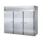 image of Traulsen RRI332H-FHS 100" 3-Section Roll-In Refrigerator w/ 3 Solid Doors, Remote, 120.5 cu. ft.