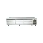 image of Traulsen TE110HT 110" 6 Drawers Spec-Line Refrigerated Chef Bases w/ Marine Edge