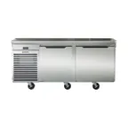 image of Traulsen TU072HT 72" Undercounter Refrigerator, 20 cu. ft., Front Breathing, 2 Doors