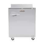 image of Traulsen UHT27-R-SB 27" 1-Section Undercounter Refrigerator w/ 1 Door, 7.3 cu. ft.