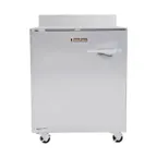 image of Traulsen UHT32-L-SB 32" 1-Door Undercounter Refrigerator, Stainless Steel, Front Breathing, 8.6 cu. ft.