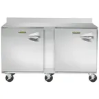 image of Traulsen UHT60-LL-SB 60" Undercounter Refrigerator, Stainless Steel, 16.7 cu. ft., Front Breathing