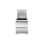 image of Traulsen UST279-D-SB 27" 2-Drawer Sandwich and Salad Prep Table, 9 Pans, Stainless Steel