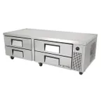 image of True TRCB-72-HC 72" 4 Drawers Refrigerated Chef Base,  (8) 12" x 20" Pan Capacity