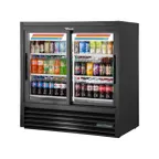 image of True GDM-41C-48-HC-LD 48" 2-Section Thermal Glass Sliding Door Refrigerated Merchandiser