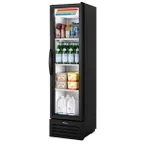 image of True T-11G-HC~TSL01 19" 1-Section Reach-In Refrigerator w/ Glass Door, Bottom Mount, All Painted Exterior