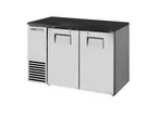 image of True TBB24-48-2S-Z1-BST-S-1 Back Bar Cooler, 48" Width, 4 Shelf, Locked Doors, R290, 115V 1/5HP USA