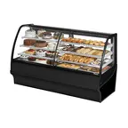 image of True TDM-DZ-77-GE/GE-S-S 77" Dry / Refrigerated Bakery Case, Stainless Steel
