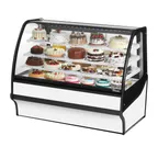 image of True TDM-R-59-GE/GE-S-W 59" Refrigerated Bakery Display Case, Stainless Steel