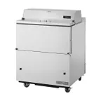 image of True TMC-34-S-HC 34" Single Sided Milk Cooler, Forced Air, 8 Crates Capacity
