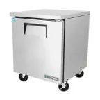 image of True TUC-27-HC 27" 1-Section Undercounter Refrigerator w/ 1 Solid Door