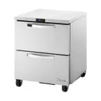 image of True TUC-27D-2-HC~SPEC3 27" 1-Section Undercounter Refrigerator w/ 2 Drawers