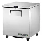 image of True TUC-27F-FLX-HC 27" 1- Undercounter Refrigerator/Freezer Convertible, 6.5 cu ft, Stainless Steel Exterior