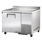image of True TWT-44-HC 44" 1-Section Worktop Refrigerator w/ 1 Door, Side Mount Front Breather