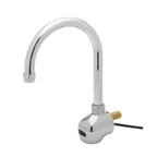 image of T&S Brass 5EF-1D-WG-VF05 Equip Electronic Faucet, Wall Mount, Swivel, 9-3/8" H
