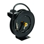 image of T&S Brass 5HR-232 Equip Open Hose Reel, Powder Coated Steel, 3/8" X 35 Ft. Hose