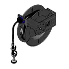 image of T&S Brass 5HR-242-01 Equip Hose Reel, Open