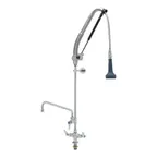 image of T&S Brass B-0113-12-CRB8P Easyinstall Durapull Pre-Rinse Unit