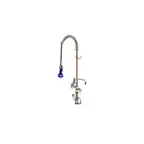 image of T&S Brass B-0113-A06-08 Easyinstall Pre-Rinse Unit, Deck Mount Mixing Faucet