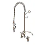 image of T&S Brass B-0123-A12-V-BC Easyinstall Pre-Rinse Unit, Deck Mount Base