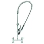 image of T&S Brass B-0123-CR-BC Easyinstall Pre-Rinse Unit, Deck Mount Base, 8" Center