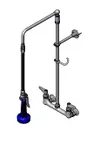 image of T&S Brass B-0131-CR-B08C Easyinstall Pre-Rinse Unit