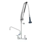 image of T&S Brass B-0133-12-CRB8P Easyinstall Durapull Pre-Rinse Unit