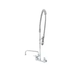 image of T&S Brass B-0133-12-CRBJK Easyinstall Pre-Rinse Unit, with Add-On Faucet