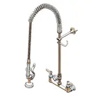 image of T&S Brass B-0133-V-B Easyinstall Pre-Rinse Unit, 8" Wall Mount